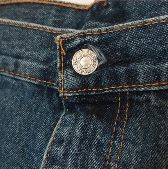 Levi's 550 Men's Tapered Leg Blue Jeans Size 44x30 44W 30L - Picture 4 of 11